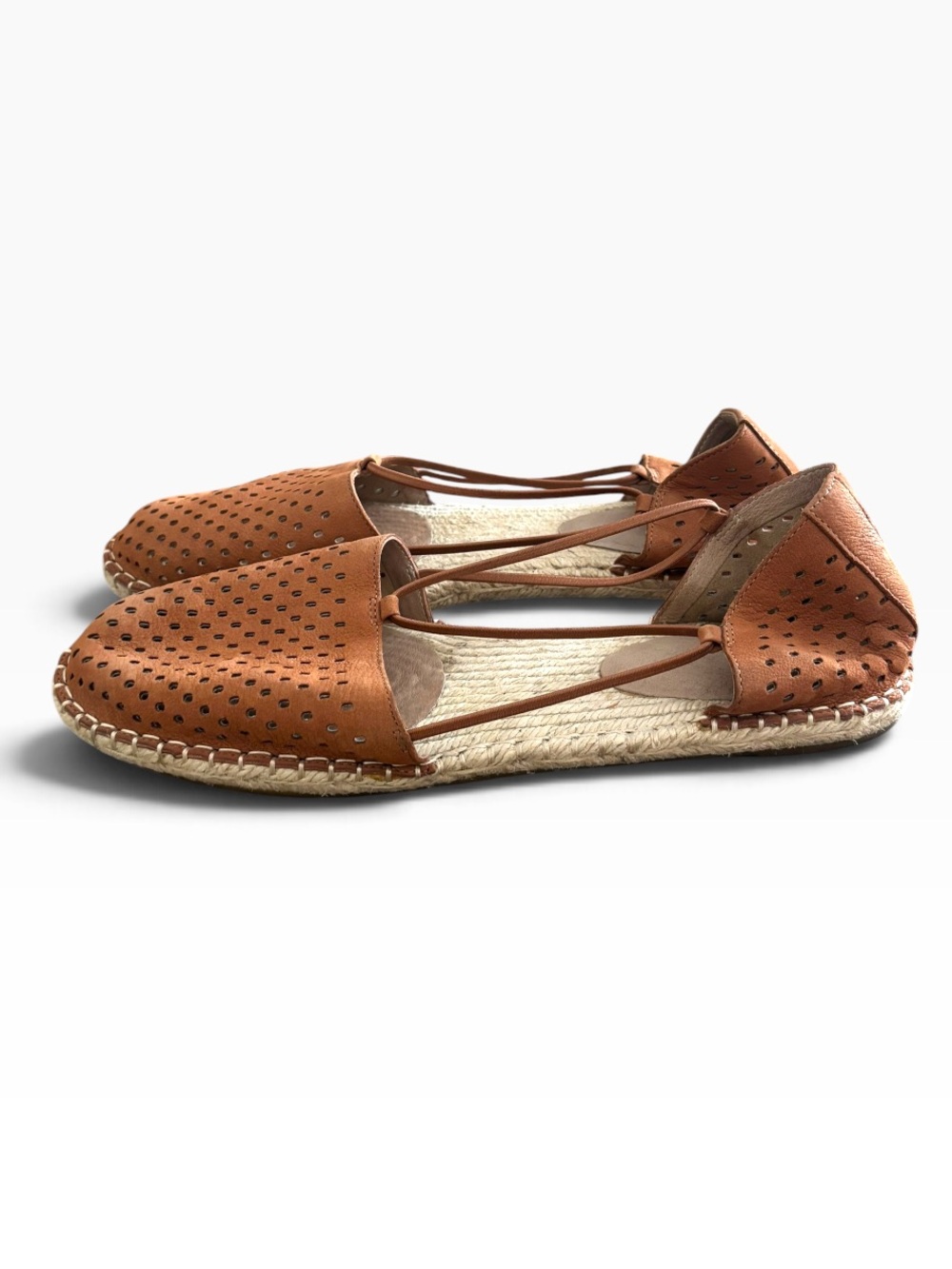Eileen Fisher Lee Laser Cutout Espadrilles - Size 11 - Picture 3 of 9